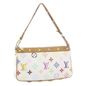 louis vuitton multicolor pochette bolsa