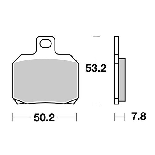 2 Kit Plaquettes Frein Cf Moto C-Force 600 EPS Av Ga Et Av Dr Nc - EBC