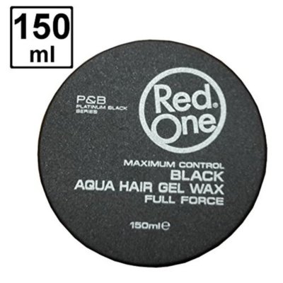 RedOne AQUA HAIR GEL WAX NEW BEST Full Force Black 5.1 oz