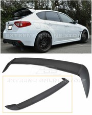 For 08-14 Subaru Wrx Sti Add-on Rear Roof Wing Spoiler Gurney Flap Extension For 08-14 Subaru Wrx Sti Add-on Rear Roof Wing Spoiler Gurney Flap Extension