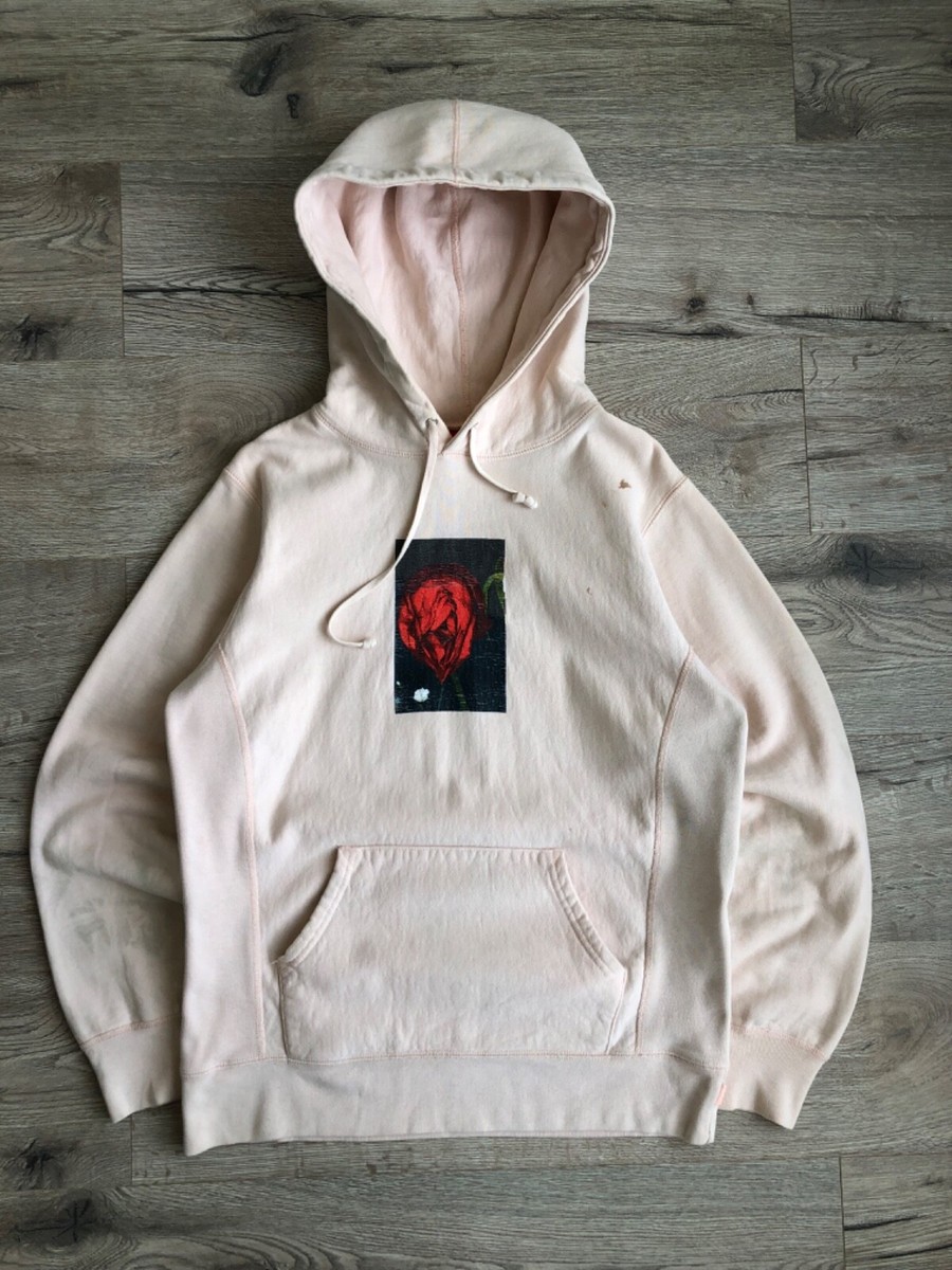 トップス Supreme Araki Rose Hooded Sweatshirt Supreme 'Araki Rose Hooded Sweatshirt'フーデッドスウェット