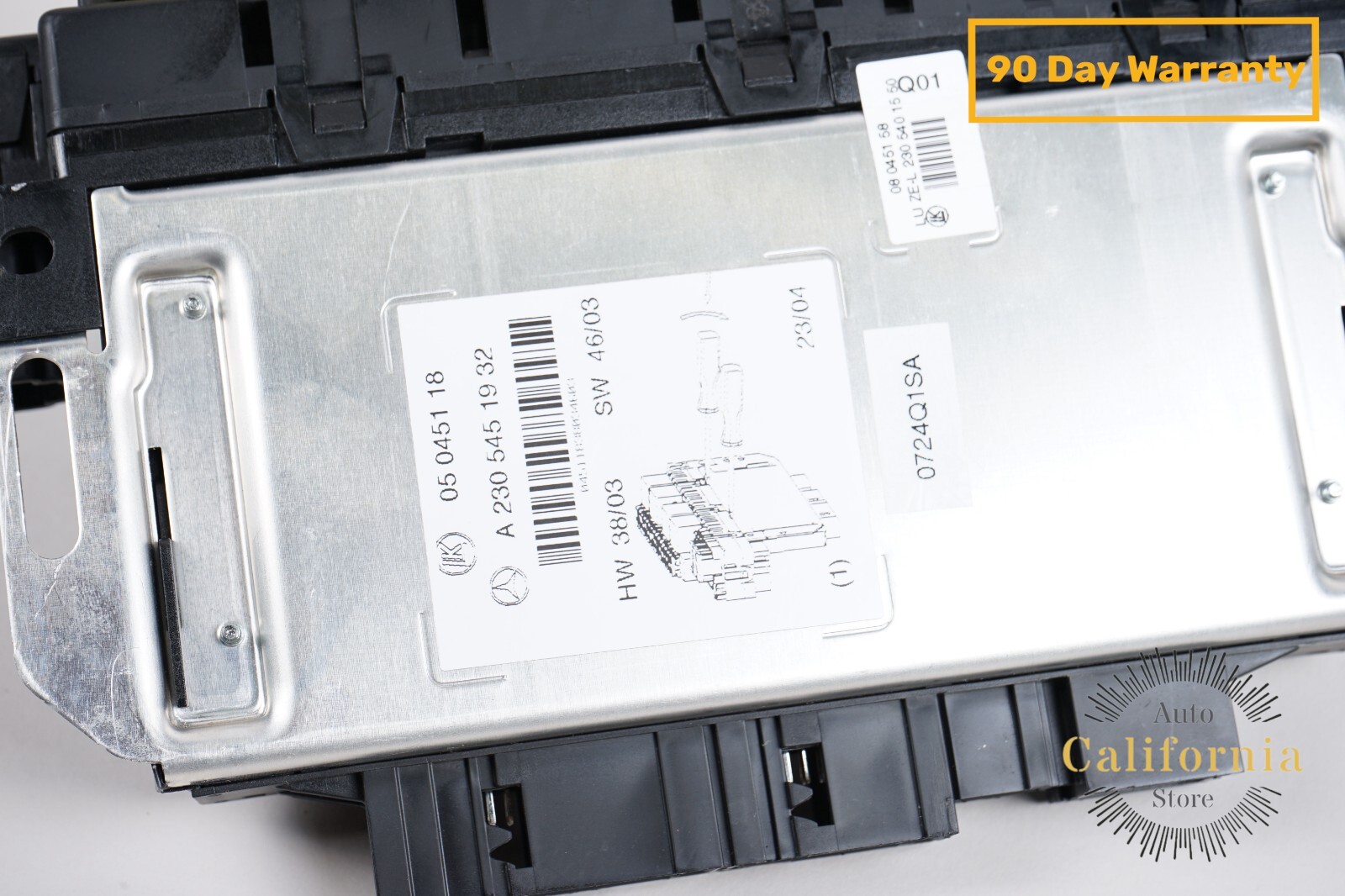 03-12 Mercedes R230 SL500 SL55 AMG Front Left SAM Fuse Box Control Module OEM