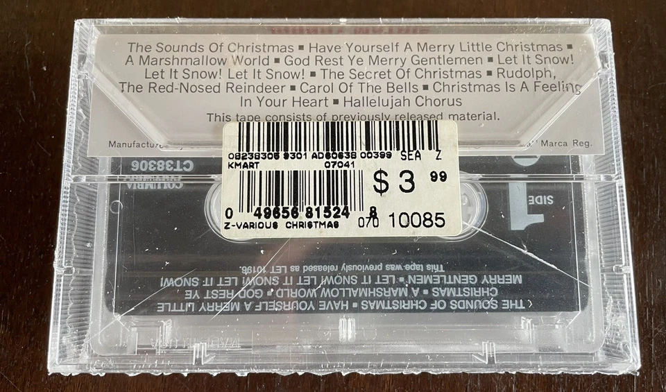 Christmas With Johnny Mathis - Columbia – 3 CT 38306 - Cassette - Dolby - Image 2 of 2