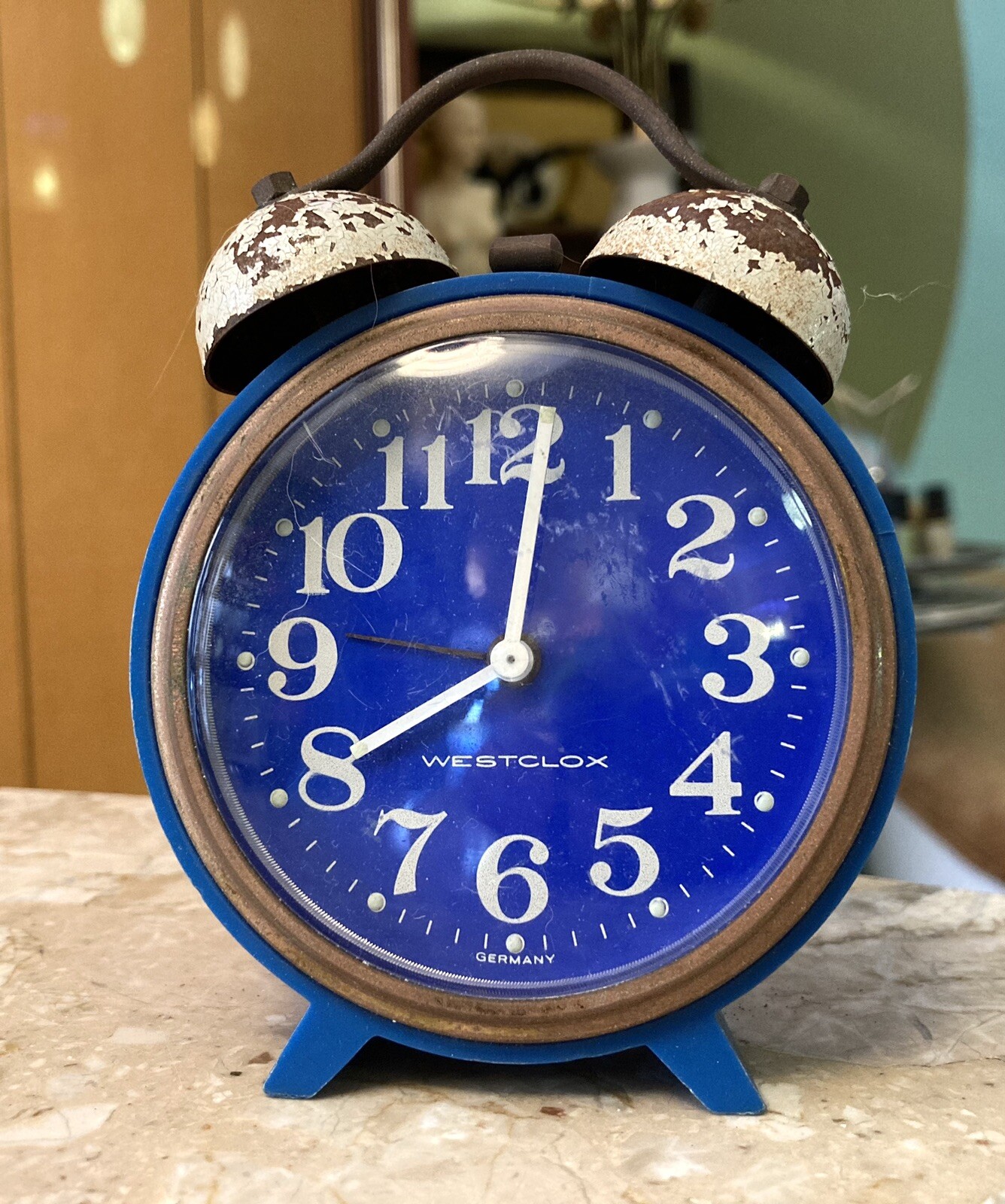 Vintage Westclox Twin Bell Alarm Clock