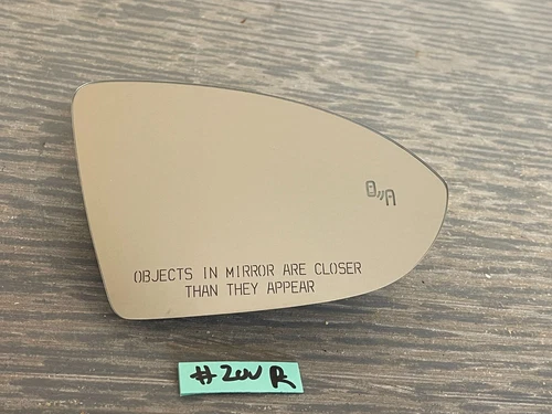 2019-2022 Volkswagen Jetta OEM Right Pass Door Mirror Glass W/Blind Spot  #200