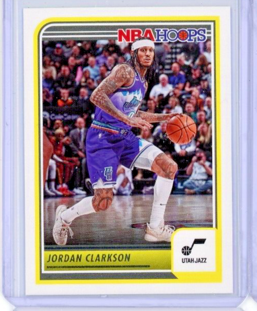 Basketball Player Jazz Jordan Clarkson 2018 Jordan Clarkson 2019