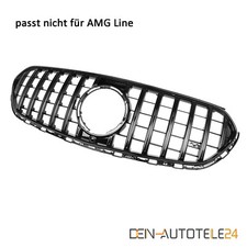 KÜHLERGRILL PANAMERICANA PASSEND FÜR MERCEDES GLC X254 AB 2023 GLÄNZEND SCHWARZ