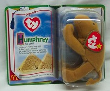TY Legends McDonald's HUMPHREY THE CAMEL 5" Teenie Beanie Toy 2000 NEW Errors