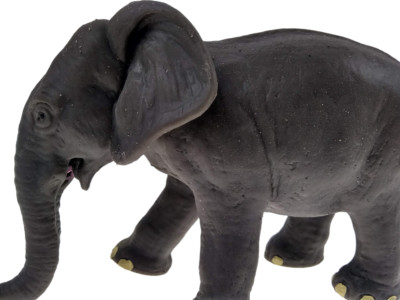 Elephant Imperial Life Like Jungle Animals Stretchable Bead Filled Ja-Ru Squishy