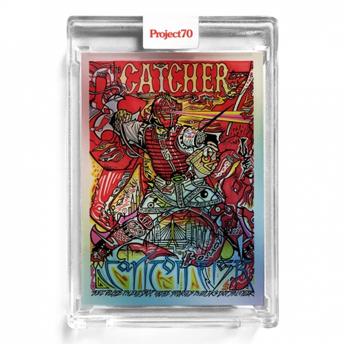 2021 TOPPS PROJECT70 #188 Carlton Fisk by JK5 Rainbow Foil 23/70