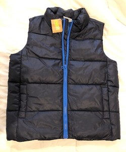 royal blue bubble vest