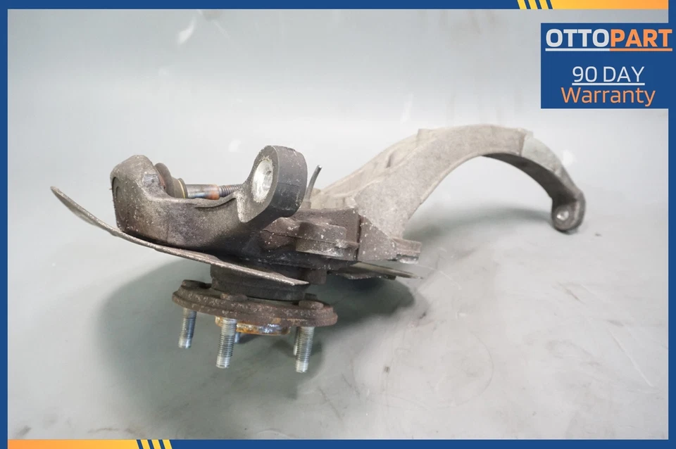 07-09 Jaguar XJ8 XJR nudillo rueda delantera derecha con buje 5W933K185AD OEM Foto 2 de 4