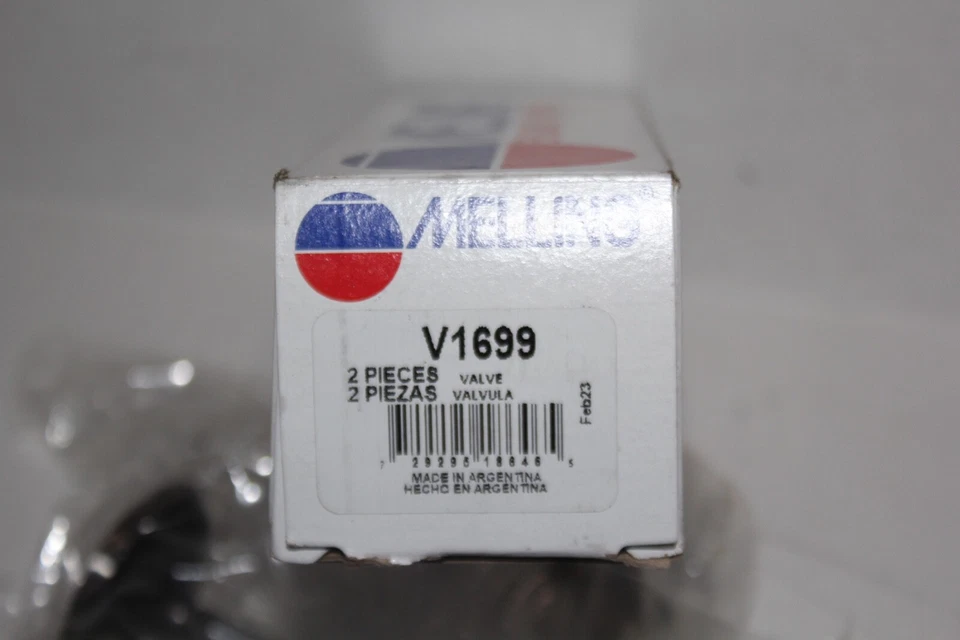 Paquete de 2 piezas de motor Melling V1699 Ford 4.6 5.4 6.8 Válvula de admisión 45 grados Foto 3 de 4