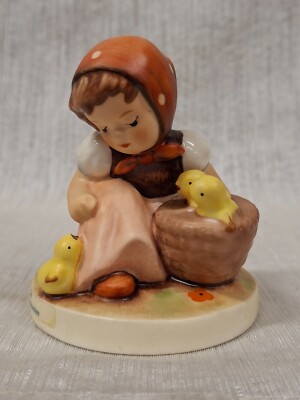 Vintage Goebel Hummel Figurine #57 Chick Girl'' TMK-6 SIGNED MINT