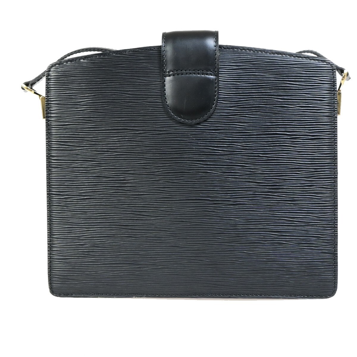 Louis Vuitton EPI トートバッグ ブラック Louis Vuitton Capucines Shoulder Bag Small Black Leather for