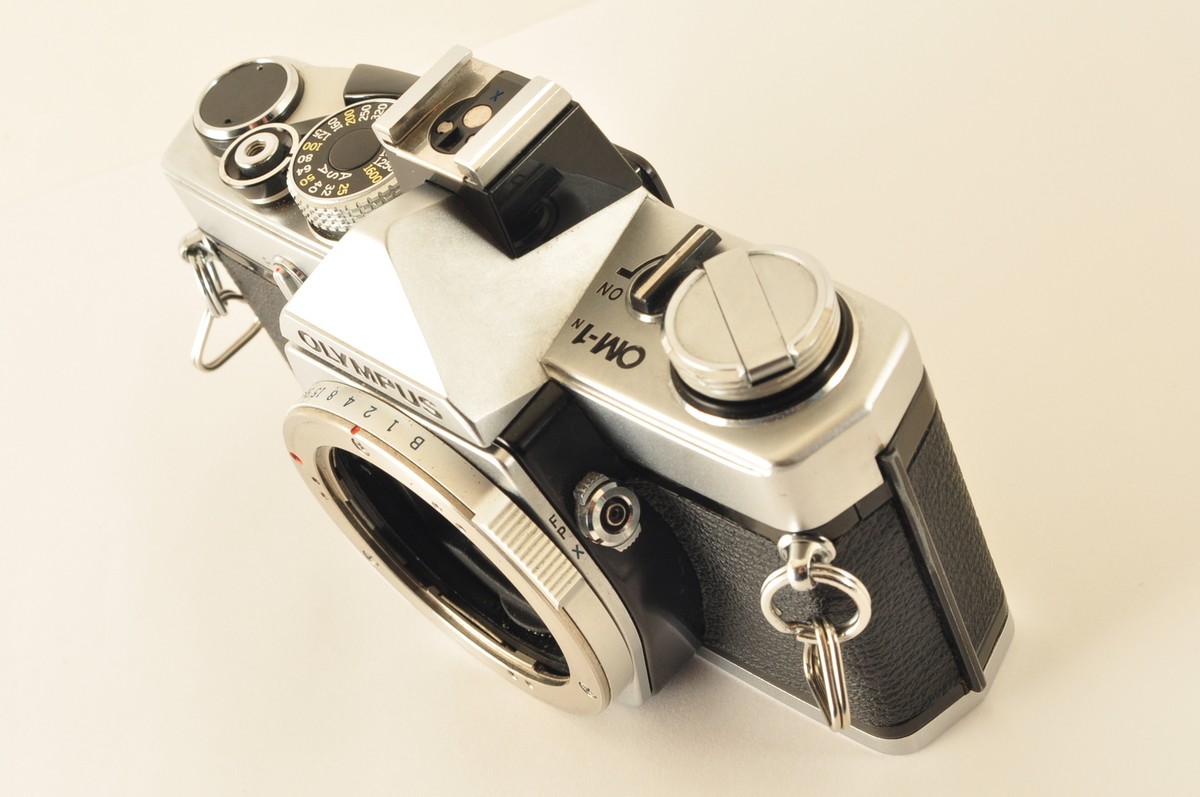 OLYMPUS OM-1 Silver 35mm SLR Film Camera from Japan #1012 | eBay