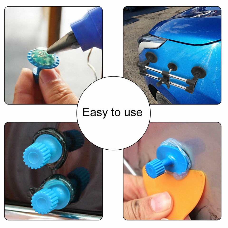 Car Paintless Dent Puller Bridge Tool Lifter Auto Body Repair Hail ...