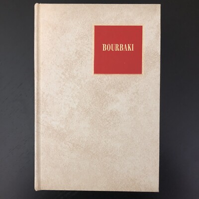 Elements Of Mathematics ALGEBRA Part 1 BOURBAKI 1974 Addison-Wesley HC Book 0639