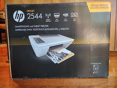 Brand New Sealed HP DeskJet 2544 Wireless All-in-One Color Inkjet Printer