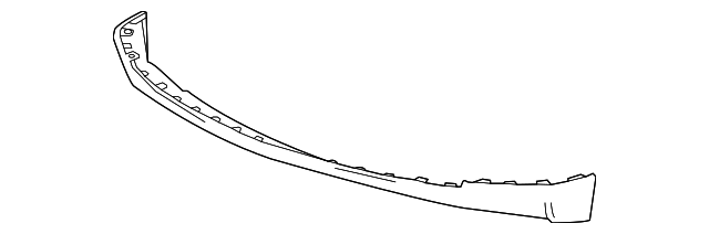 Genuine GM Black Front Bumper Lower Fascia 84865576 | eBay 