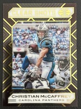 2020 Panini Illusions Clear Shots Panthers Football Card #8 Christian McCaffrey
