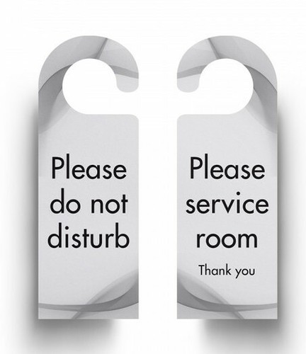 Please Do Not Disturb door Sign Hotel Guest House Housekeeping Various Packs - Picture 10 of 12
