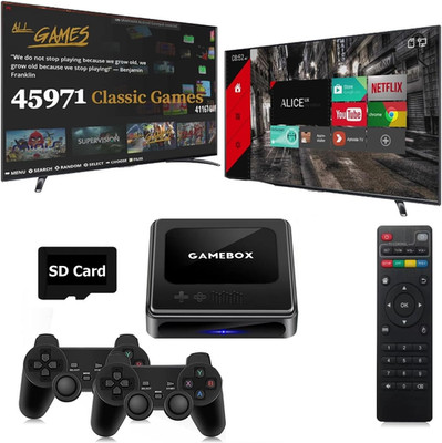 Retro Game & TV Super Console,With 40,000+ Games, Compatible with 40+ Emulators,