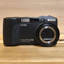 Fotocamera digitale compatta RICOH Caplio GX8 nera testata funzionante venditore Giappone