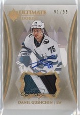 2023 Upper Deck Ultimate Collection Rookies 91/99 Danil Gushchin Patch Auto au7
