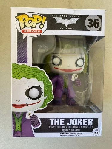 Funko Pop! Vinyl: The Joker #36 Dark Knight Trilogy Brand NEW