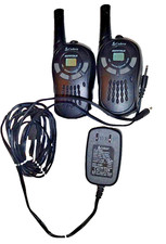 Cobra Two Way Walkie Talkies Radio Black Micro TALK CXT175 Works B2