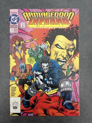 Armageddon: Inferno #3 (1992) - Lobo/Starfire/Green Lantern - DC Comics - VF+