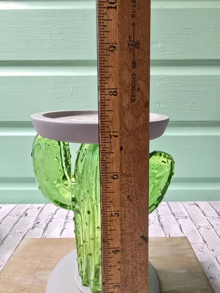 Bath & Body Works Cactus 3-Wick Candle Holder Retired - Image 2 of 4