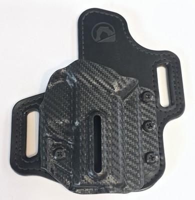 Black Arch - Leather Kydex Holster OWB Protos-M for Sig Sauer P365/P365X