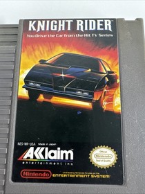 Cartucho de juego Acclaim Knight Rider Nintendo NES, carreras, serie de coches, NTSC-U/C