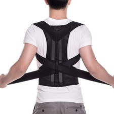 Adjustable Posture Corrector Back Brace Clavicle Support Spine Trainer Men Women