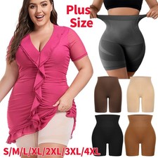 US Women High Waist Body Slimming Shaper Shorts Tummy Control Shapewear Pants