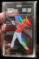 2022 Panini Select MS3 Shohei Ohtani MOON SHOTS HOLO PRIZM TAG 10 GEM MINT 