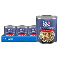 (12 pack) La Choy Chop Suey Vegetables, Chinese Mixed Vegetables, 28 oz Can. NEW