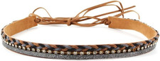 Hatbands for Cowboy Rancher Fedora Hats - Men Women Handmade Hat Belt