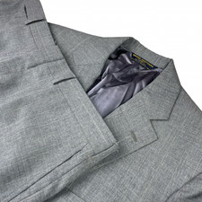 VTG Brooks Brothers 346 Men  s 100 Wool Suit Blue Plaid   USA   42R  38x28