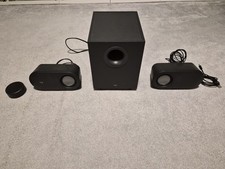 Logitech Z407 80W 2.1ch Bluetooth Computer Speakers with Subwoofer UK Plug