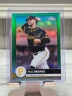 2026 Topps Chrome Paul Skenes #62 /99 green
