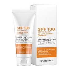Sunscreen SPF 100+ Sun Cream UVA UVB PA+++ Water & Sweat Resistance Non-sticky