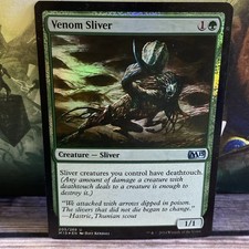Venom Sliver 205 Core Set 2015 (M15) FOIL MTG TCG CARD LP