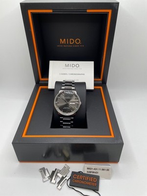 MIDO Commander Chronometer - COSC Certified Swiss Automatic Watch for Men - 40mm