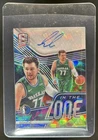 2020-21 Panini Spectra Luka Doncic In The Zone Auto Astral #/20 Mavericks
