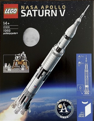 Lego Ideas, 21309, Apollo Saturn V Rakete, neu