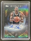 2025-26 Topps Midnight De'Aaron Fox Sun Signatures Auto Autograph #MS-DF Spurs