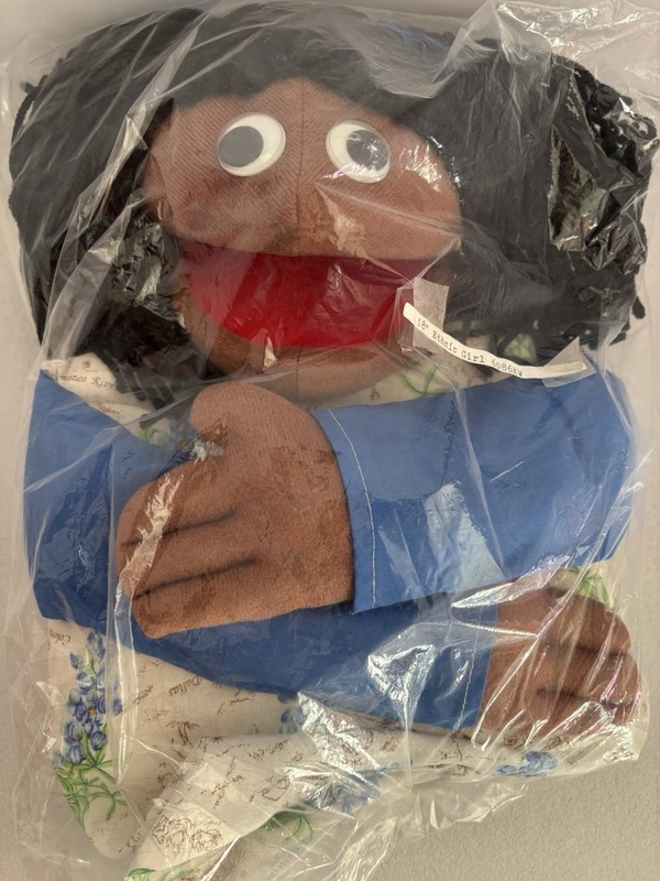 Son Shine Puppet Co 18” Ethnic Girl In Blue